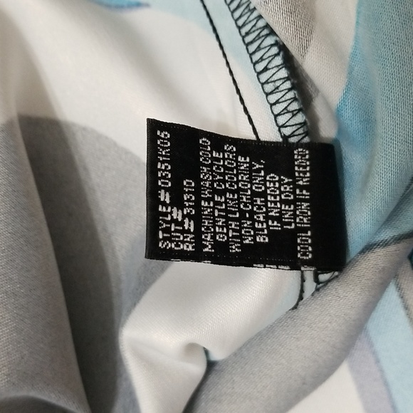 (8) AGB Dress Classy Business Casual Occasion Resortwear Abstract Whimsical - Picture 7 of 10